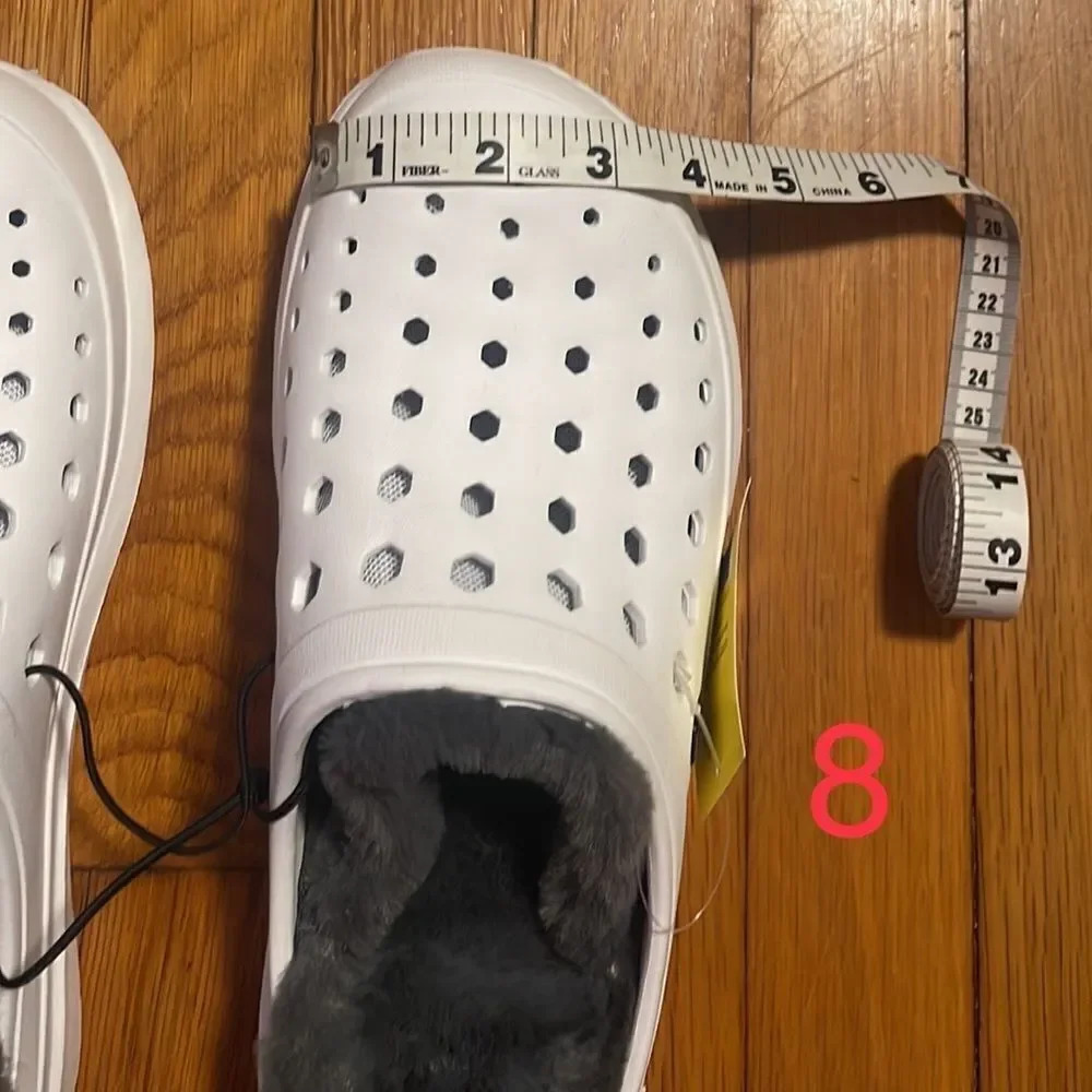 Joybees Cozy White clogs  With Removable Liner Size 7 - Picture 7 of 15